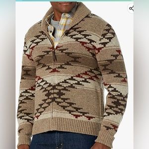 Pendleton Men's Salt Creek Zip Cardigan Sweater sz L
